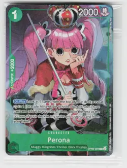 One Piece Promotion Cards #OP09-034 Perona (Illustration Box Vol.4) - Image 1