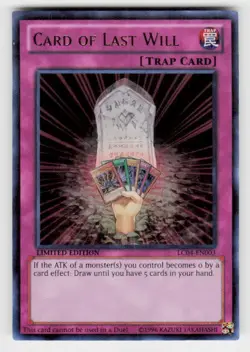 Legendary Collection 4: Joey's World #LC04-EN003 Card of Last Will - Image 1