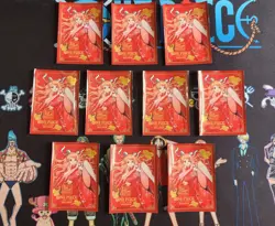 ONE PIECE TCG Official Card Sleeves Chinese Exclusive Red Nami PACK OF 10 UNUSED - Image 1