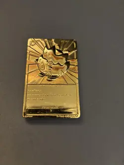 Pokemon Togepi Burger King 23k Gold Plated Trading Card 1999 Nintendo - Image 2