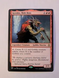 MTG Krenko, Mob Boss Jumpstart 2022 Regular NM - Image 1