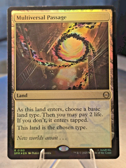 Multiversal Passage #0180 Marvel's Spider-Man Foil Magic: The Gathering MTG - Image 1