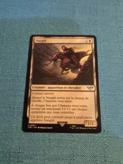 MTG LOTR 💥FRENCH💥 Nazgul #337 Lord of the Rings Magic the Gathering - Image 1