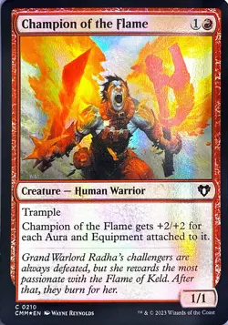 Champion of the Flame Foil C Commander Masters 210 NM - Image 1