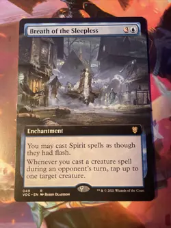 Breath of the Sleepless EXTENDED, Crimson Vow Commander, NM/M - Image 1