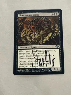 MTG Phantasmagorian Artist Proof Sketch and Signature Signed Ellis - Image 1