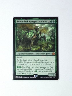 Magic The Gathering: Zopandrel, Hunger Dominus Phyrexia: All Will Be One Regular - Image 1