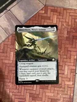 Magic The Gathering Bitterthorn, Nissa's Animus Extended Art NM - Image 1