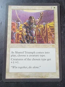 Shared Triumph 53/350 Magic The Gathering MTG - Image 1
