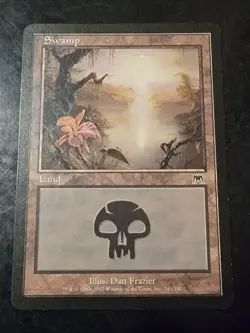 Swamp 341/350 Onslaught Magic The Gathering MTG - Image 1