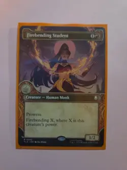 Firebending Student: Avatar The Last Airbender - MtG (SHOWCASE) - Image 1