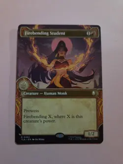 Firebending Student: Avatar The Last Airbender - MtG (SHOWCASE) - Image 2