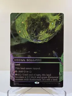 MTG Hissing Quagmire (Borderless) (Galaxy Foil) EOS #109 Rare Stellar Sights - Image 1