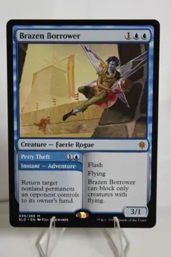 Brazen Borrower 39 Throne of Eldraine NM English 35 - Image 1