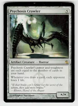 Mirrodin Besieged #126 Psychosis Crawler - Image 1