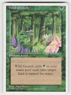 Fourth Edition #230 Wild Growth - Image 1