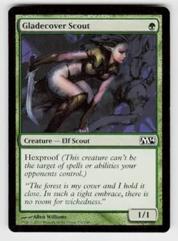 Magic 2014 (M14) #176 Gladecover Scout - Image 1