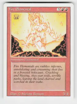 Revised Edition Fire Elemental - Image 1