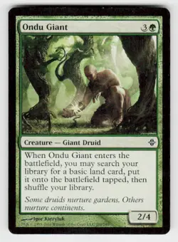 Rise of the Eldrazi #202 Ondu Giant - Image 1