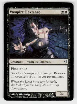 Zendikar #114 Vampire Hexmage - Image 1