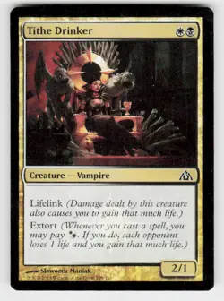 Dragon's Maze #109 Tithe Drinker Foil - Image 1