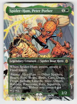 Marvel's Spider-Man #201 Spider-Ham, Peter Porker (Borderless) - Image 1
