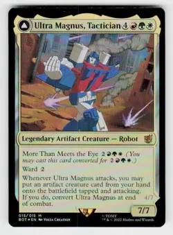 Universes Beyond: Transformers #15 Ultra Magnus, Tactician Foil - Image 1