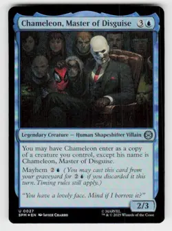Marvel's Spider-Man #27 Chameleon, Master of Disguise Foil - Image 1