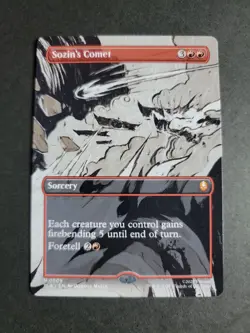 Sozin's Comet (Borderless) Mythic MTG Avatar - Image 1