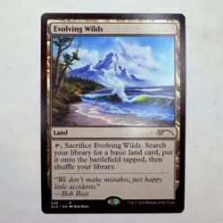 SLD Evolving Wilds (Bob Ross) Secret Lair Drop NonFoil MTG NM - Image 1