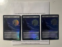 Assassin / A Mysterious Creature Foil Token Magic MTG Assassin's Creed (x3) - Image 1