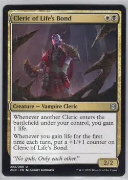 2x Cleric of Life's Bond - Zendikar Rising - Near Mint - Image 1