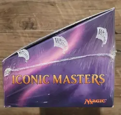2017 NEW & FACTORY SEALED MTG Iconic Masters Booster Box, MT-NM - Image 4