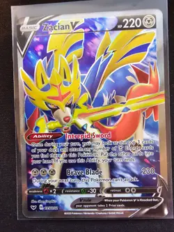 Zacian V 195/202 - Sword and Shield - Pokemon TCG - Image 1