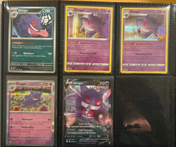 Pokemon TCG Gengar Card Lot x5 NM condition - Image 1