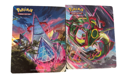 Pokemon Sword & Shield Mini Binder Portfolio Rayquaza & Duraludon V VMAX New! - Image 1