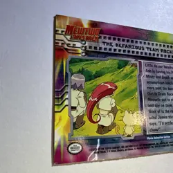 🦉 1999 Topps Pokemon Mewtwo Strikes Back 12 Nefarious Team Rocket Blue Logo - Image 5