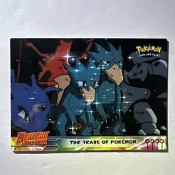 1999 Topps Pokemon Movie Mewtwo Strikes Back The Tears of Pokemon #37 - Image 1