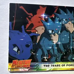 1999 Topps Pokemon Movie Mewtwo Strikes Back The Tears of Pokemon #37 - Image 2