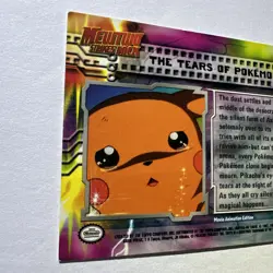 1999 Topps Pokemon Movie Mewtwo Strikes Back The Tears of Pokemon #37 - Image 5