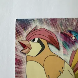 Pidgeotto #17 1999 Topps Pokemon TV Animation Edition Red Label - Image 2