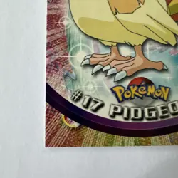 Pidgeotto #17 1999 Topps Pokemon TV Animation Edition Red Label - Image 4