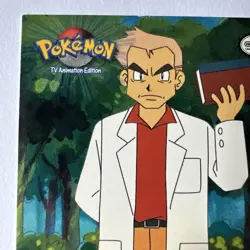 1999 topps pokemon tv animation Professor Oak - Image 2