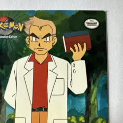 1999 topps pokemon tv animation Professor Oak - Image 3
