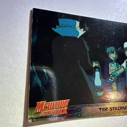 Pokemon Topps The Stairwell #19 Holo 1st Edition Blue Logo Mewtwo Strikes Back - Image 2