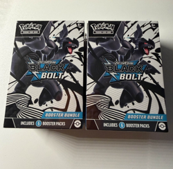 (2) Pokemon TCG Scarlet & Violet Black Bolt SV10.5 Booster Bundle Factory Sealed - Image 1