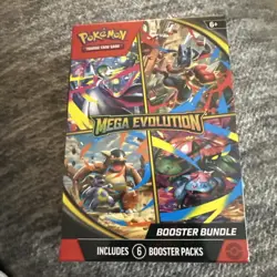 Pokemon TCG ME01 Mega Evolution Booster Bundle Sealed New - Image 1