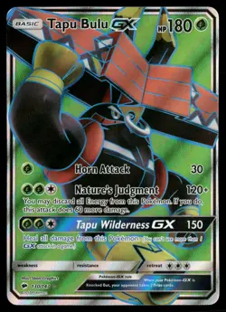 Tapu Bulu GX (Full Art) SM - Burning Shadows 130/147 Pokemon TCG - Image 1