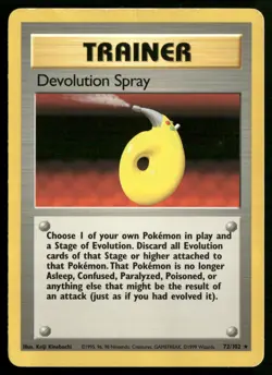 Devolution Spray Base Set 072/102 Pokemon TCG - Image 1