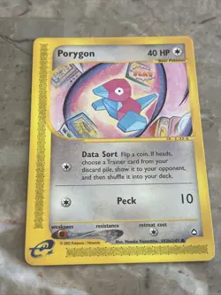 Pokemon TCG Porygon Aquapolis 103b/147 Regular Common - Image 1